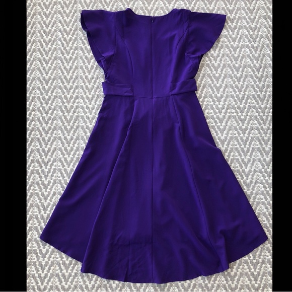 Lane Bryant Lena v-neck high low midi dress size 18 - Picture 9 of 13